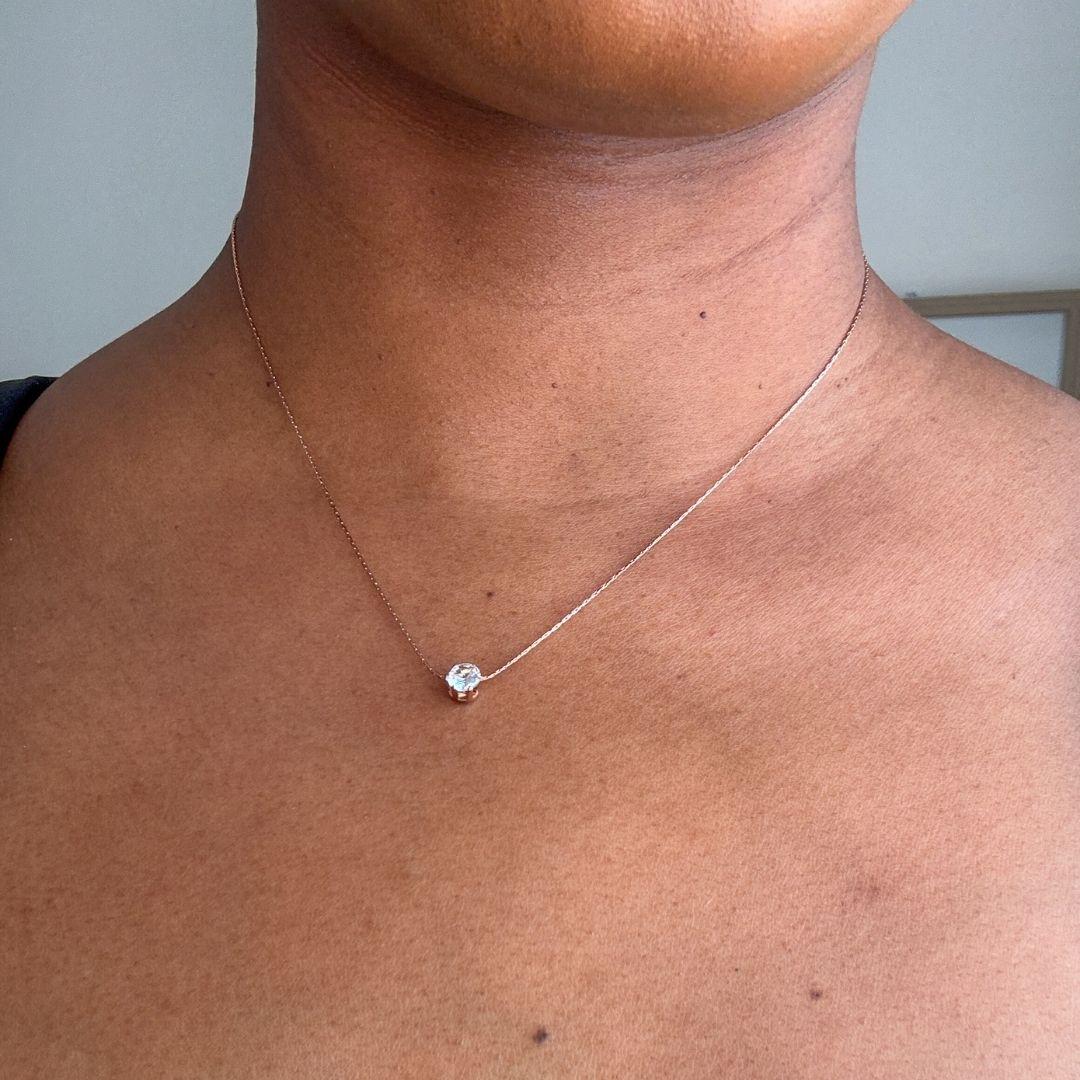Lumi Necklace - Rose Gold