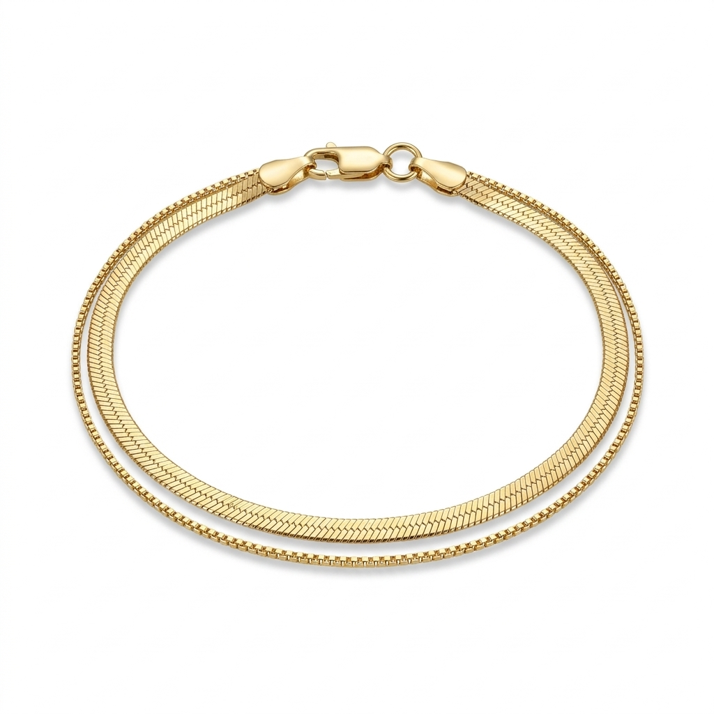 Gilded Duo Bracelet