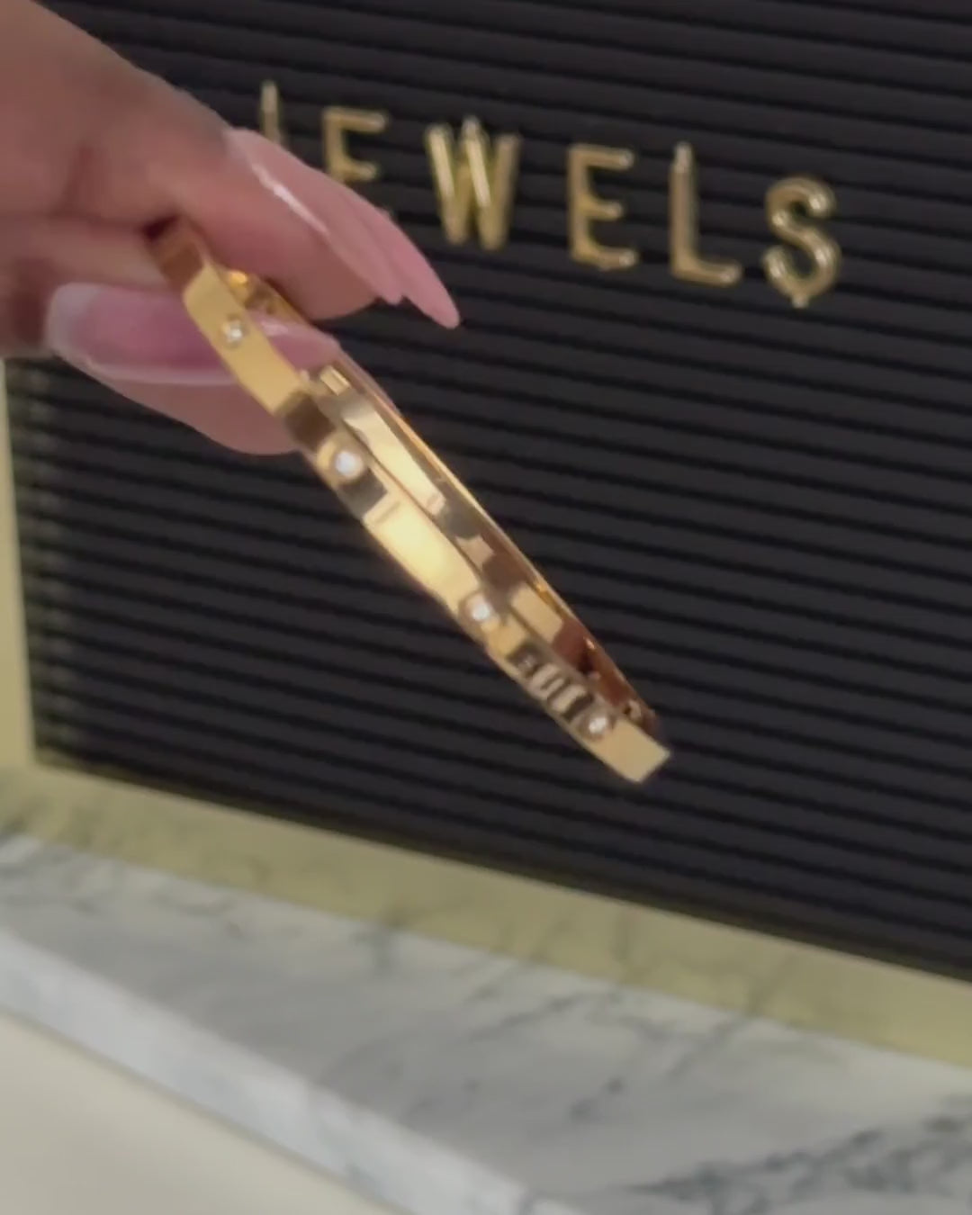 Icy Bracelet - Gold