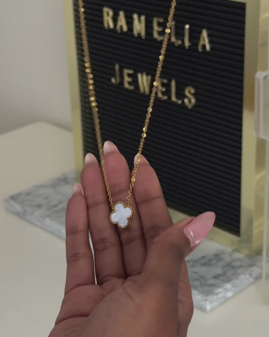 Eden Necklace - White