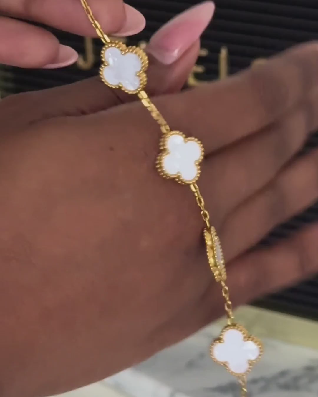 Eden Bracelet - White