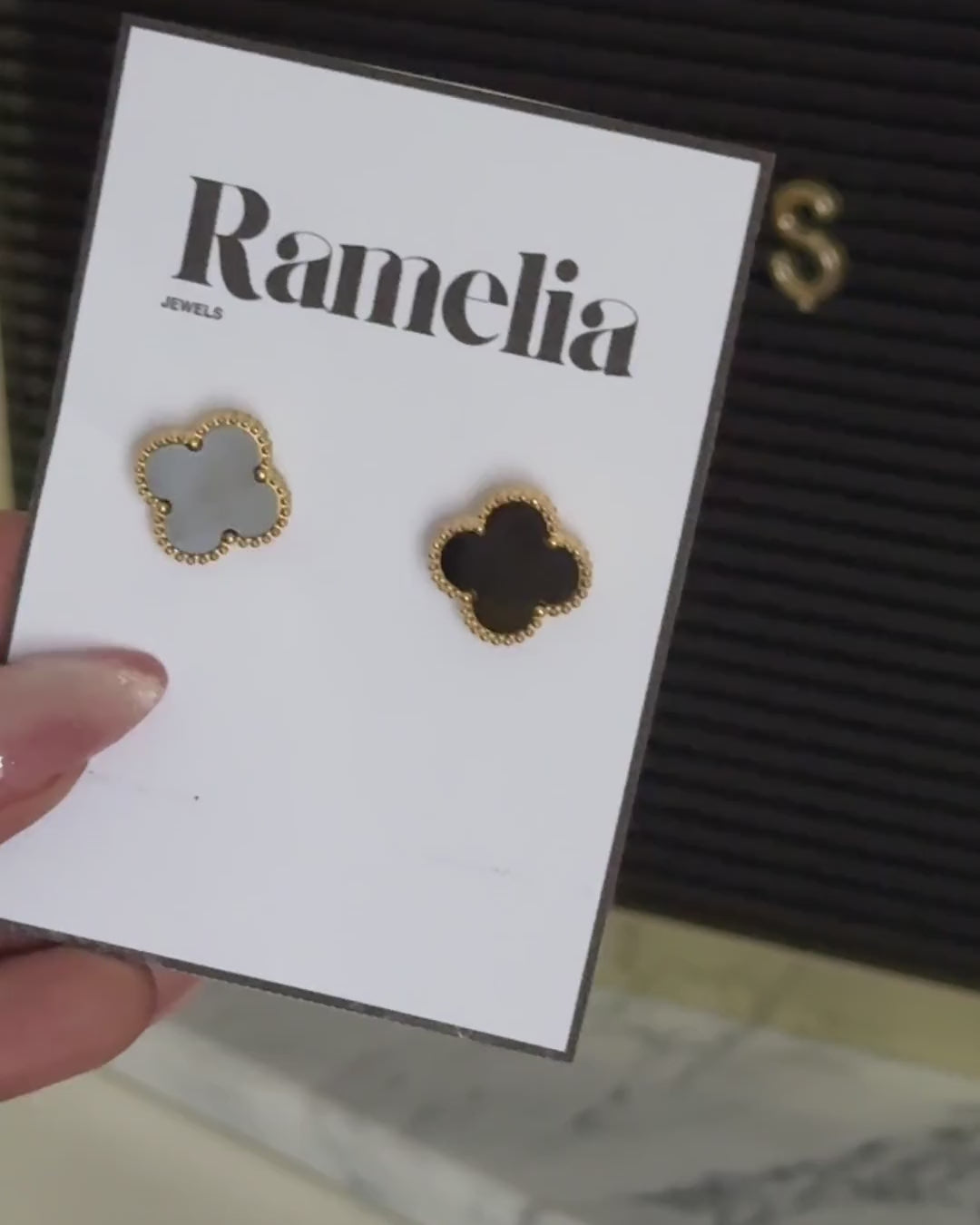 Eden Earrings - Black