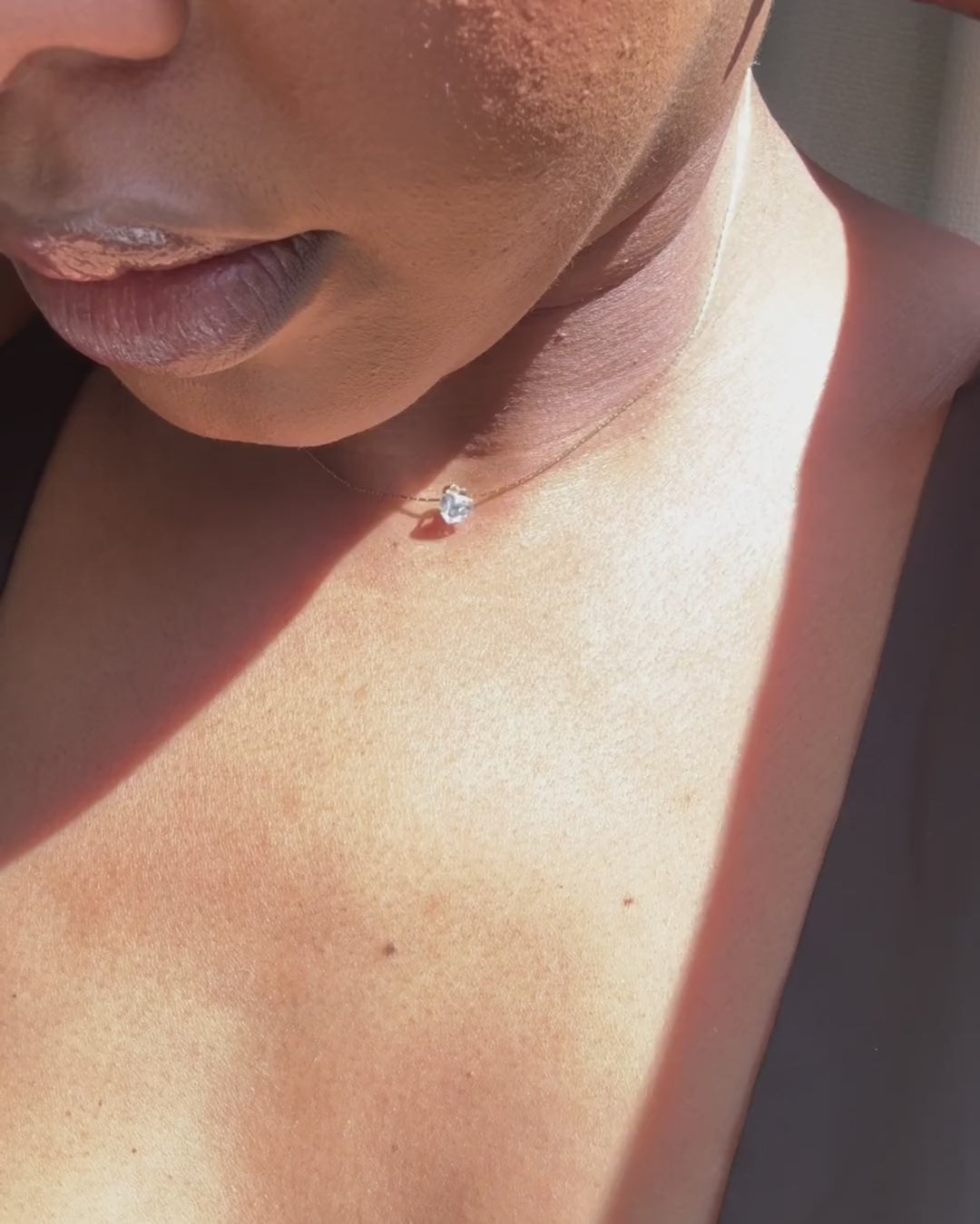 Lumi Heart Necklace - Gold